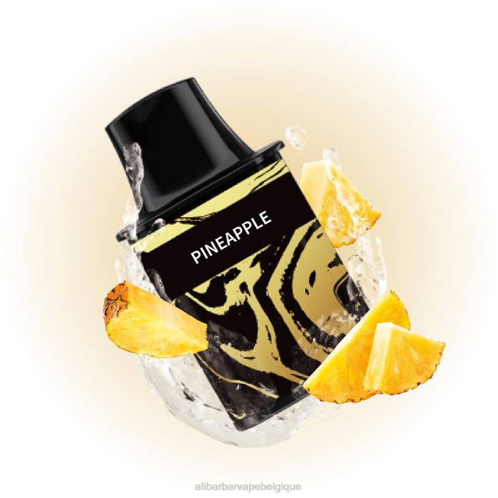 Alibarbar Vape Review glace aux myrtilles - Alibarbar Flare vape rechargeable PD4470