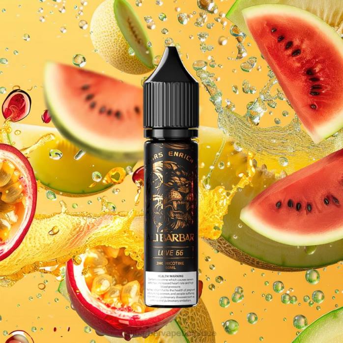 Alibarbar Vape Flavours amour 66 - Alibarbar quai d'onyx de narguilé PD44109