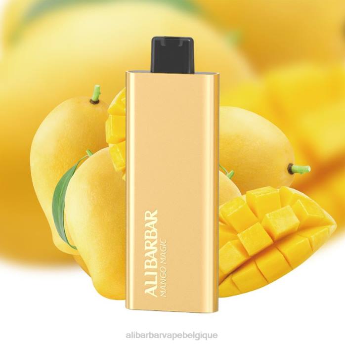 Alibarbar Vape Belgique magie de la mangue - Alibarbar Pandora 7000 vapes jetables PD4467