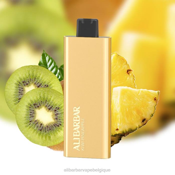 ananas, kiwi